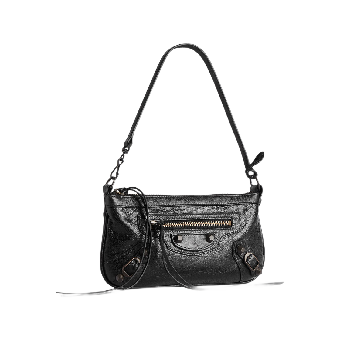 발렌시아가 르 시티 파우치 온 스트랩 블랙(Balenciaga Le City Pouch On Strap In Black) - 2