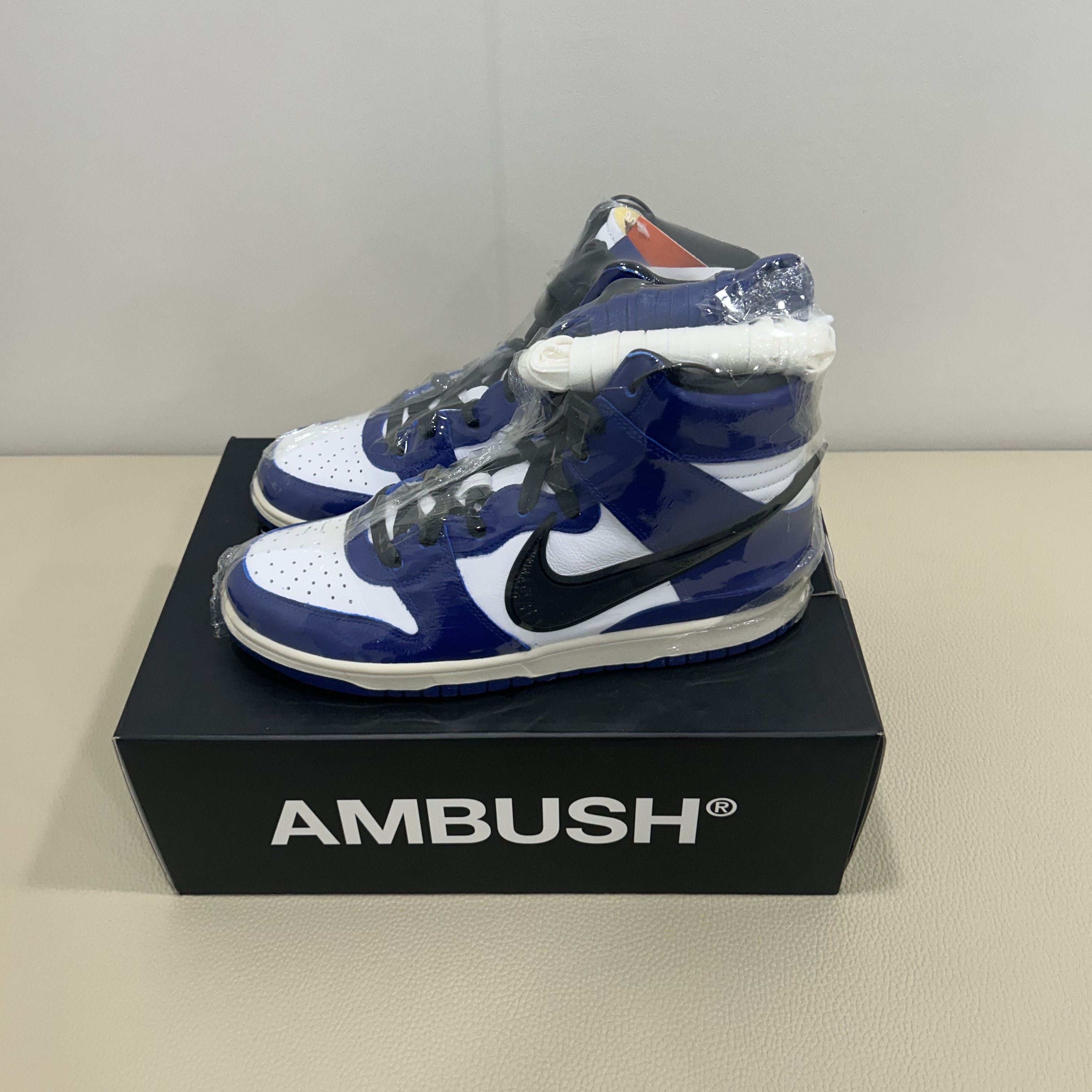 Nike x Ambush Dunk High Deep Royal Blue 착용 스타일