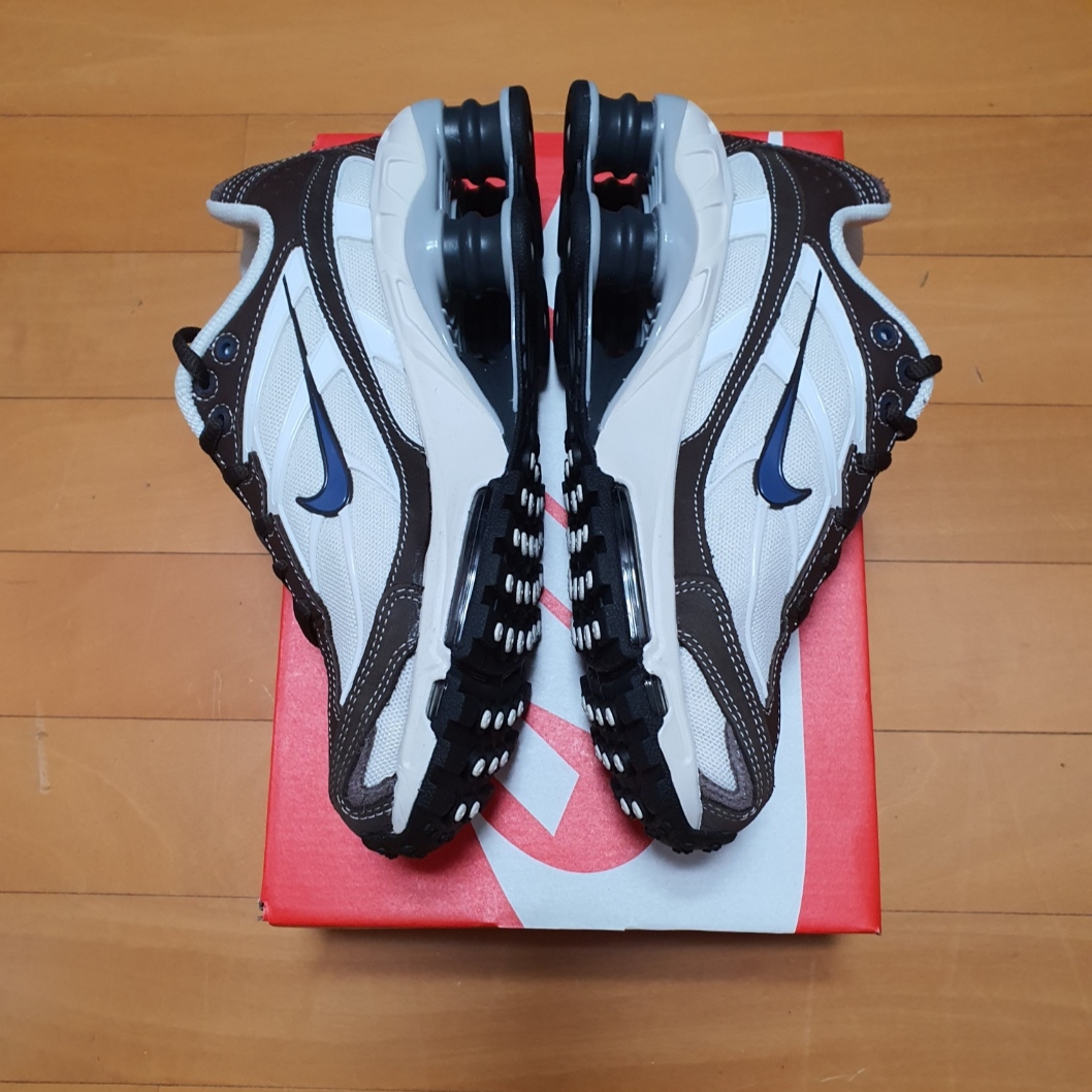 Nike Shox Ride 2 Baroque Brown Diffused Blue 착용 스타일