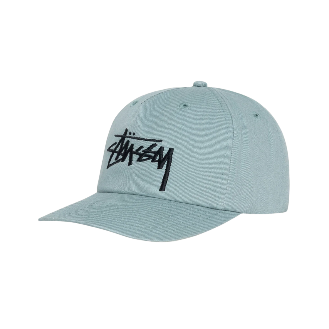 스투시 미드 뎁스 빅 스탁 스냅백 씨 워터(Stussy Mid-Depth Big Stock Snapback Sea Water) - 2