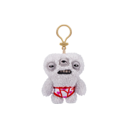 Fuggler Alien Keyring Grey