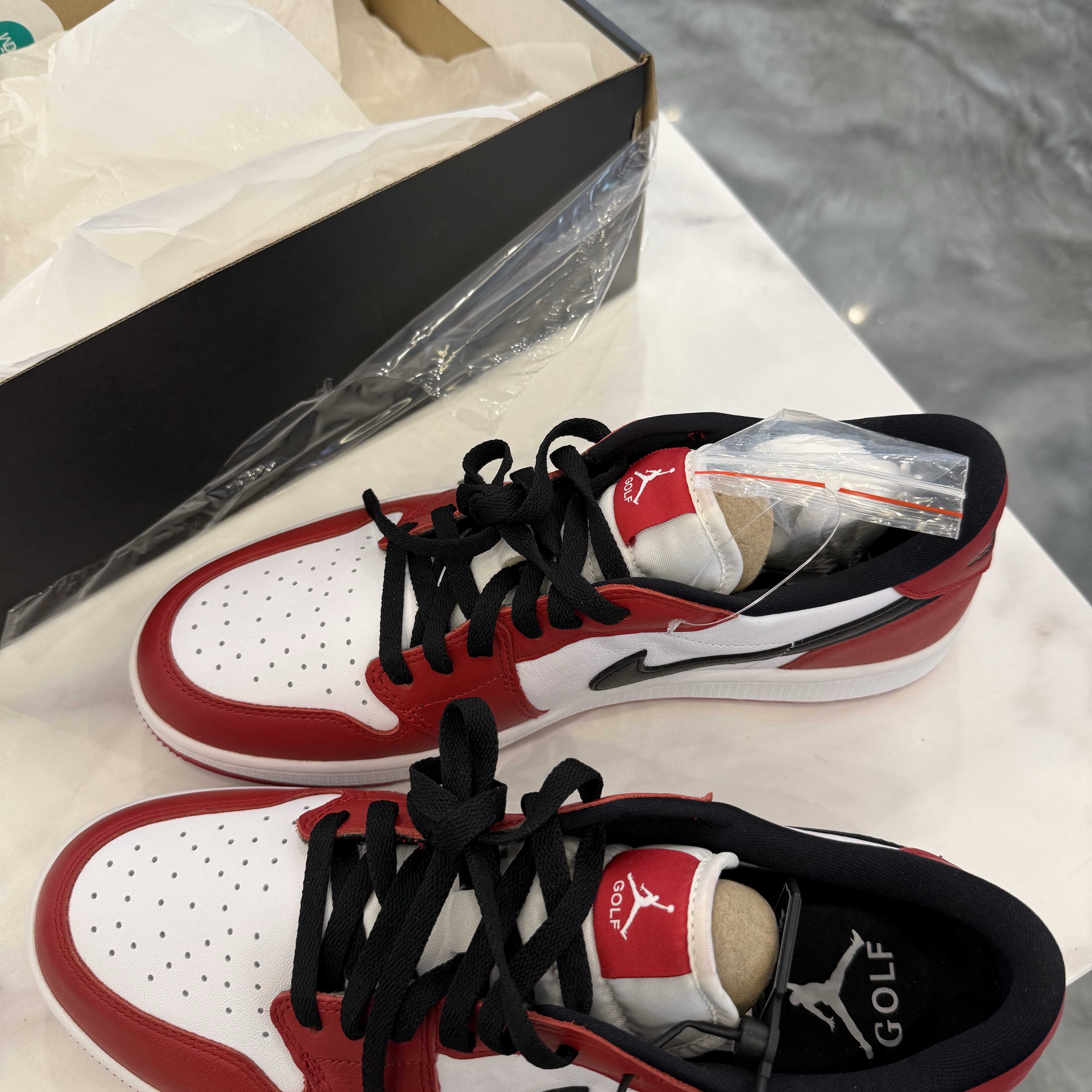 Jordan 1 Low Golf Chicago 착용 스타일