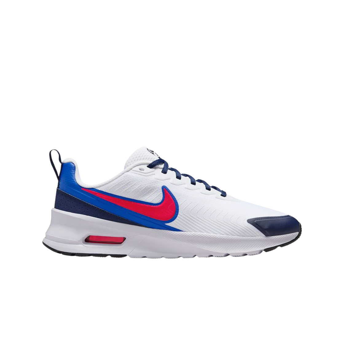 IH1987-100 Nike Air Max Nuaxis White University Red