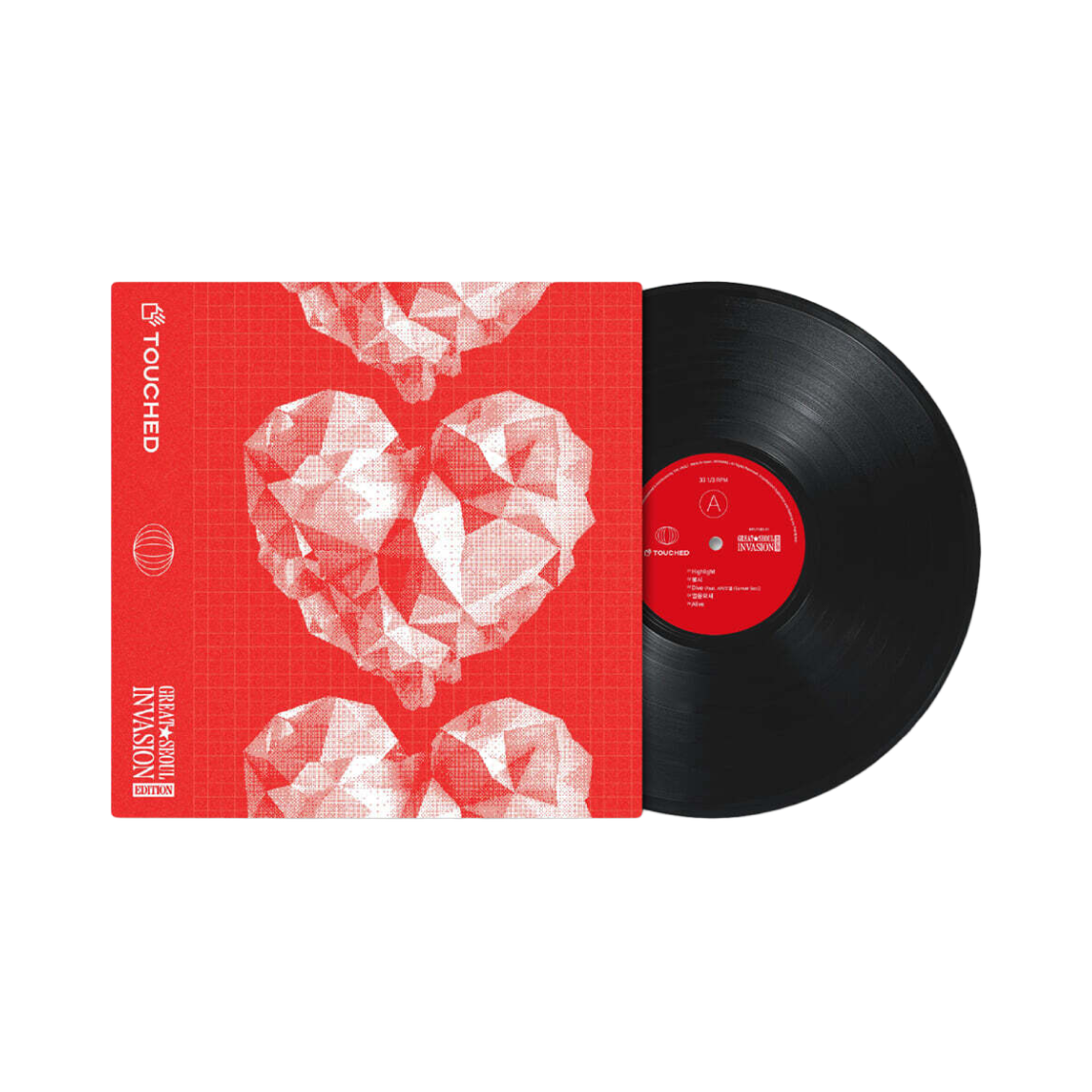 터치드 - 터치드 GSI 에디션 LP 블랙(Touched - Touched GSI Edition LP Black)