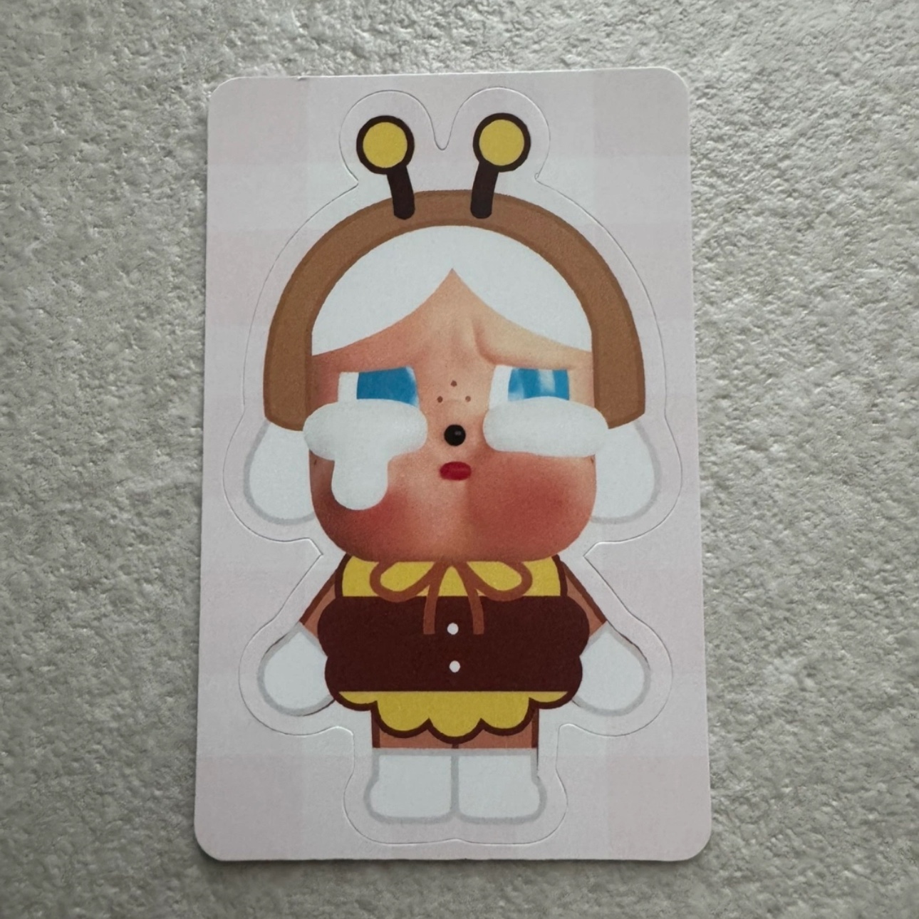 Pop Mart Crybaby Crying Again Series Plush Keyring Sealed Case (1 Blind Box) 착용 스타일