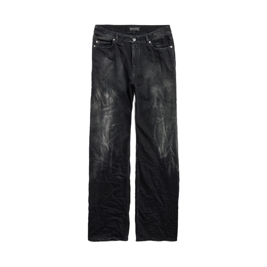 851351TTW671037 Balenciaga Relaxed Fit Pants In Black