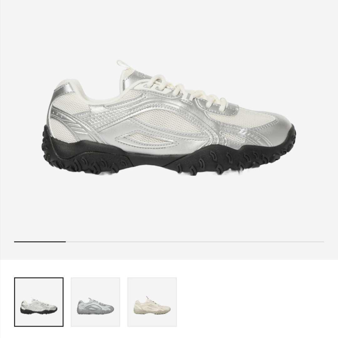 [6% 적립] FILA Echappe Ms Silvermoon 착용 스타일