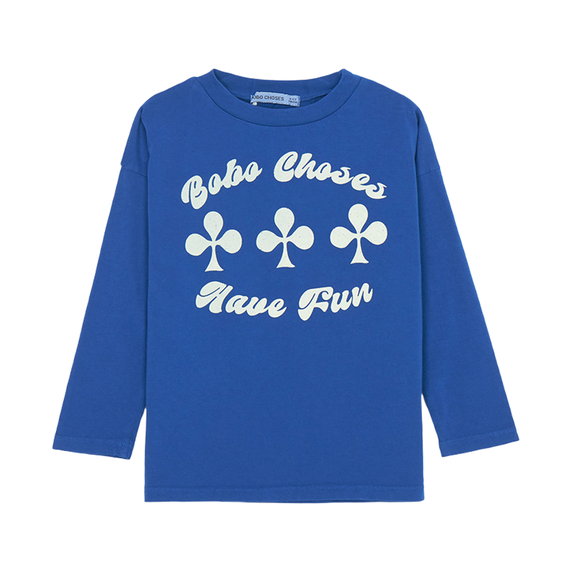 225AC008 (Kids) Bobo Choses Long Sleeve T-Shirt Blue