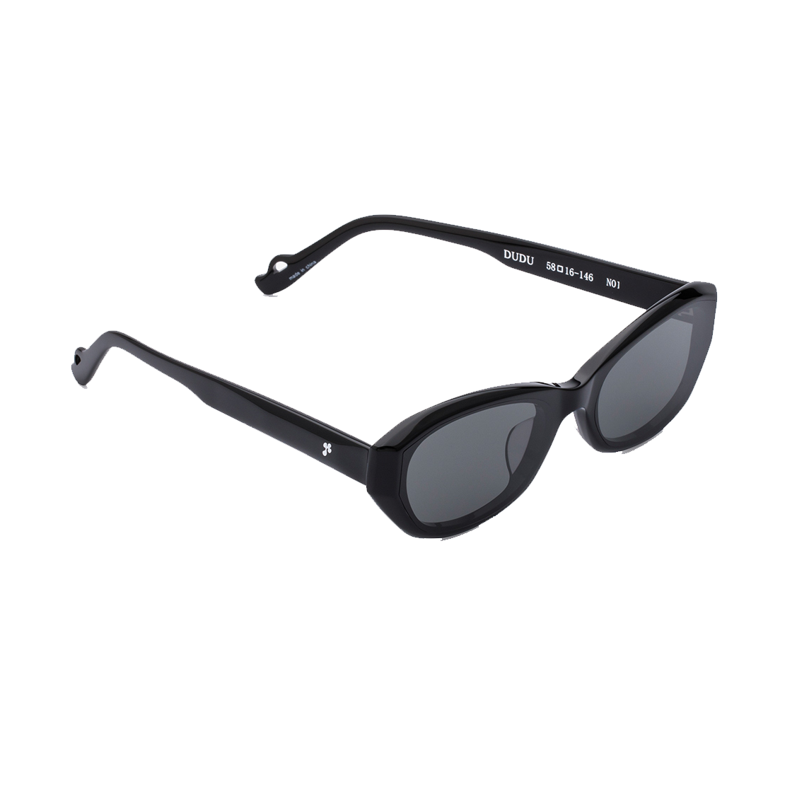 리끌로우 두두 블랙 선글라스(RECLOW Actate Dudu Sunglass Black) - 2