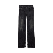 (W) Balenciaga Wide Leg Pants In Black