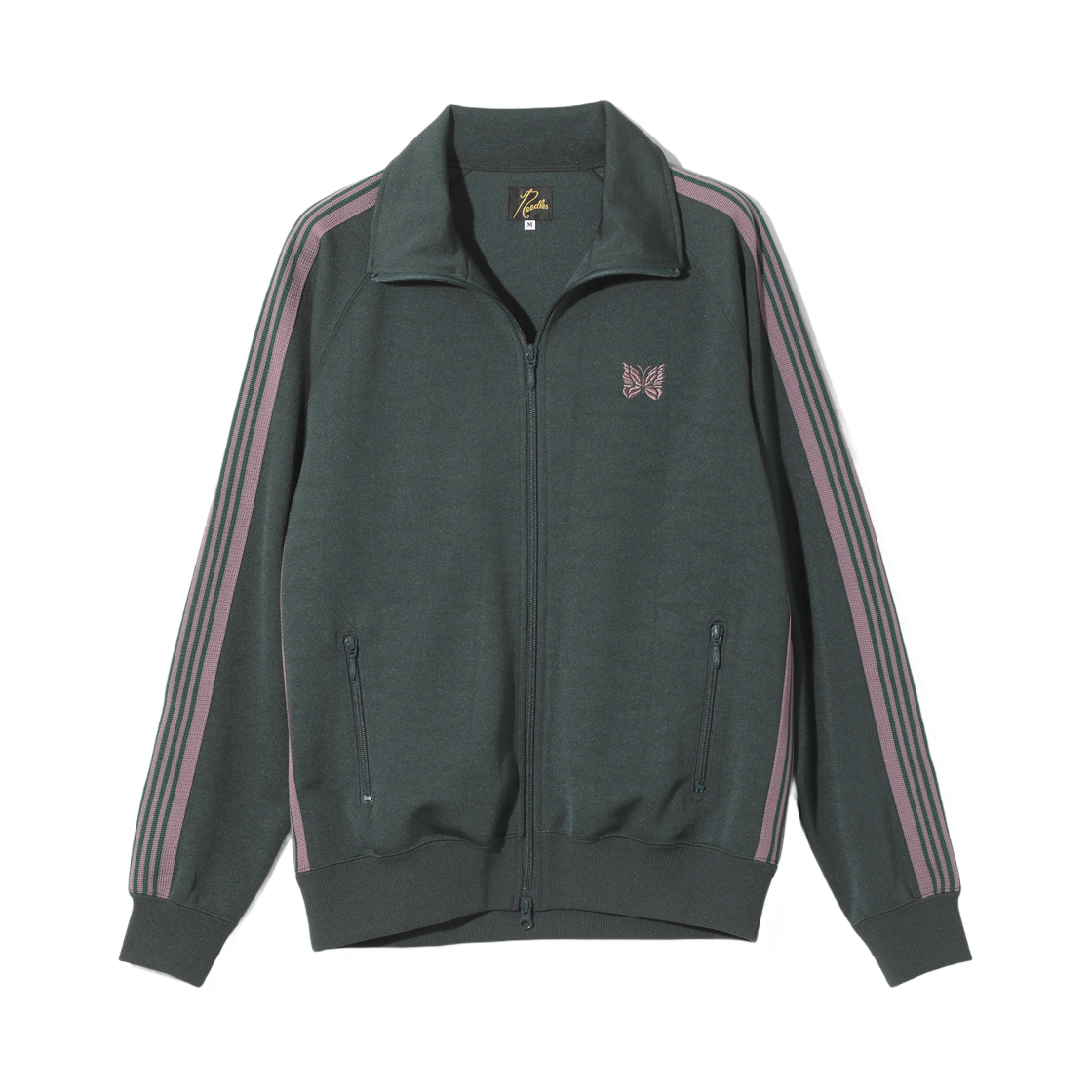 RW314B Needles Track Jacket Poly Smooth Green