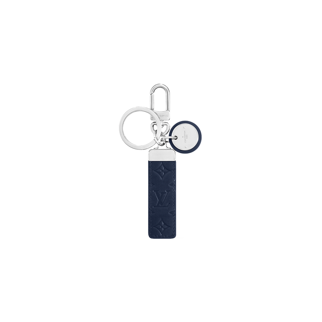 루이비통 네오 LV 클럽 키 홀더 & 백 참 네이비(Louis Vuitton Neo LV Club Key Holder and Bag Charm Navy) - 2