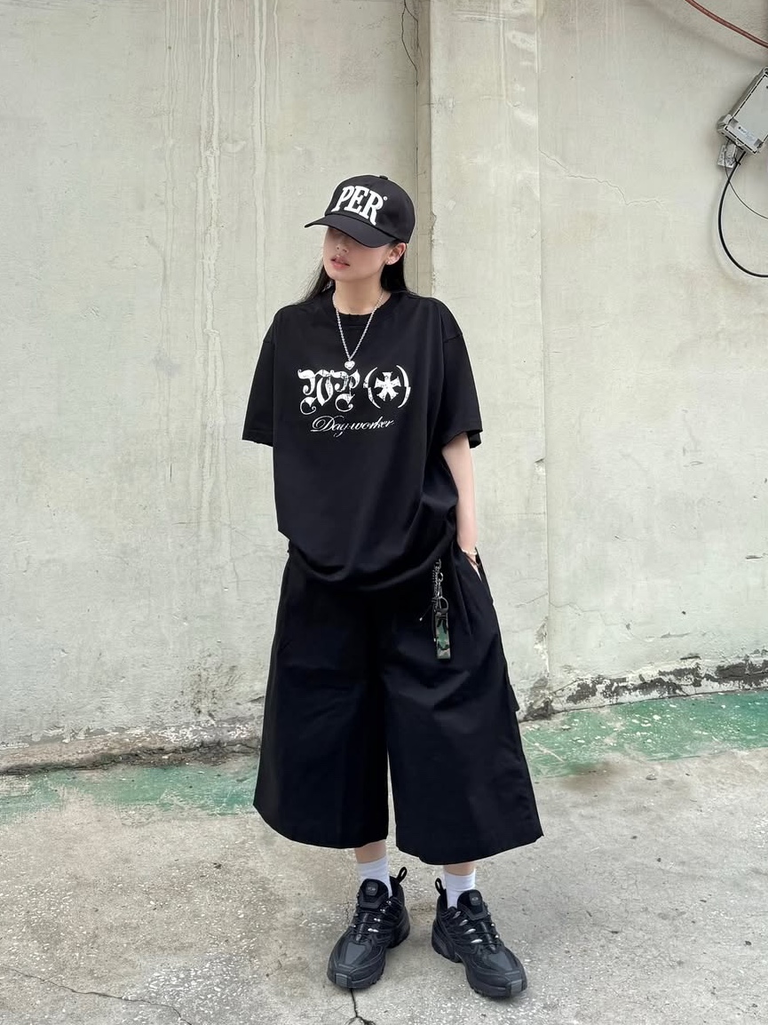 Permanent Archive 5-Panel PER Cap Black 착용 스타일 - 5