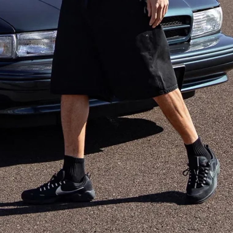 Nike x Fragment Air Zoom Spiridon Black 착용 스타일 - 2
