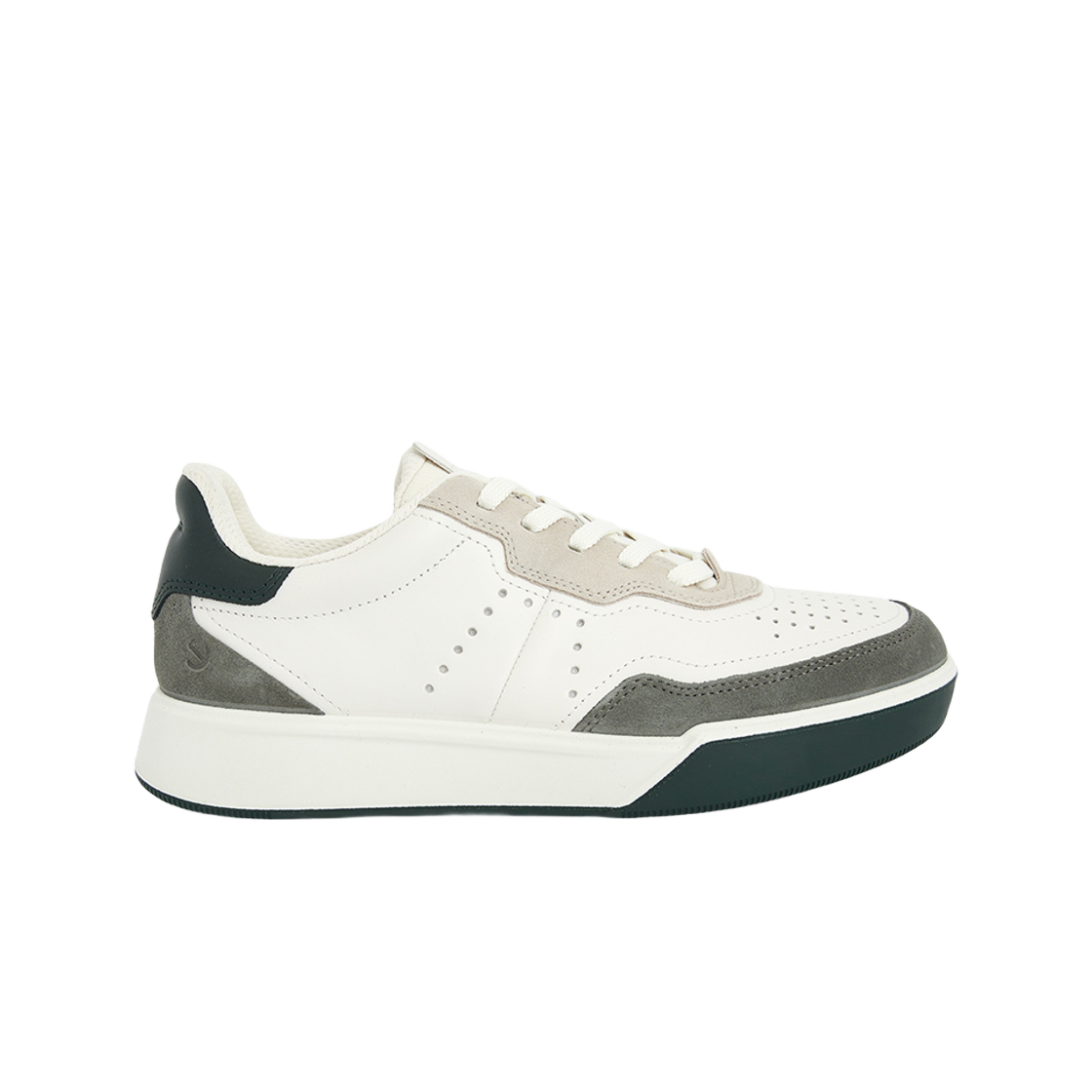 539814-61444 Ecco Street Court Sneakers White