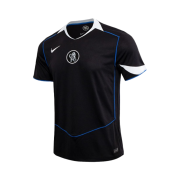 Nike Chelsea FC 2025/26 Stadium 3rd Dri-Fit Total 90 Replica Jersey Black Field Silver Game Royal (Non Marking Ver.)