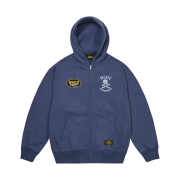 Palace x Neighborhood Skull Zip Hood Navy - 25FW