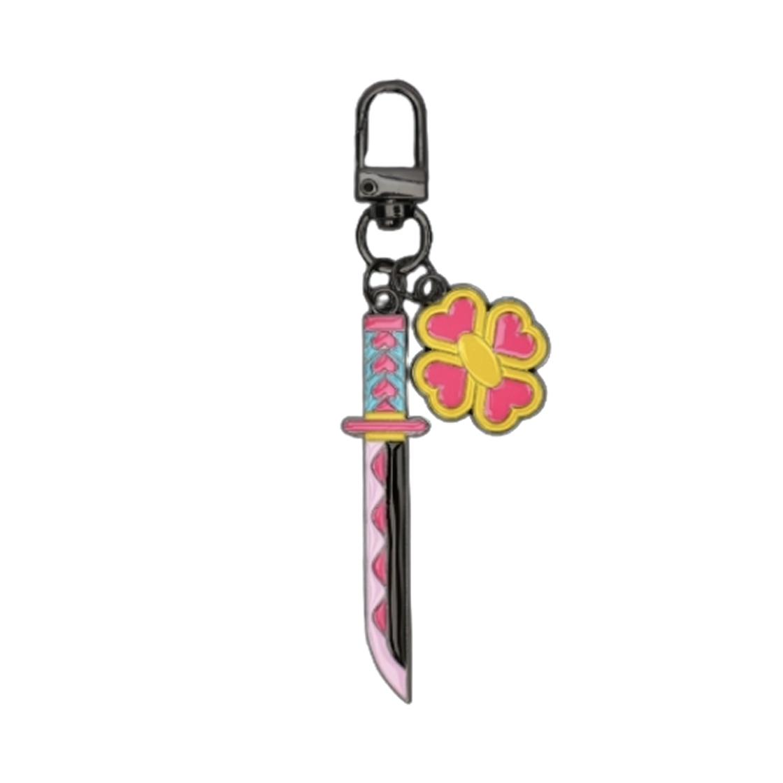 귀멸의 칼날 일륜도 키링 칸로지 미츠리(Demon Slayer Kimetsu No Yaiba Nichirin Sword Keyring Mitsuri Kanroji)