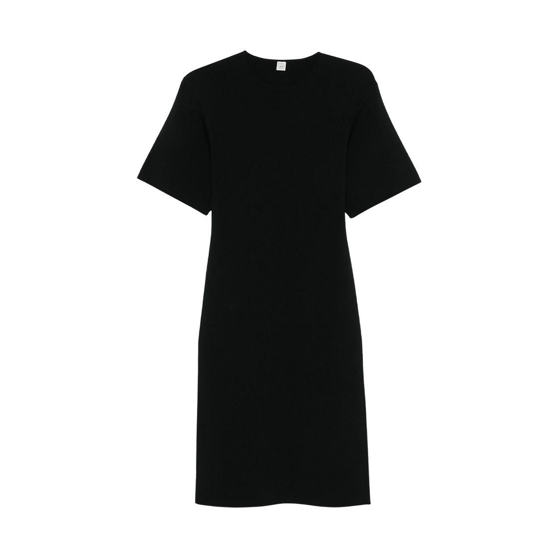 253-WRD0232-YA0187-001 (W) Toteme Fine Knit Dress Black