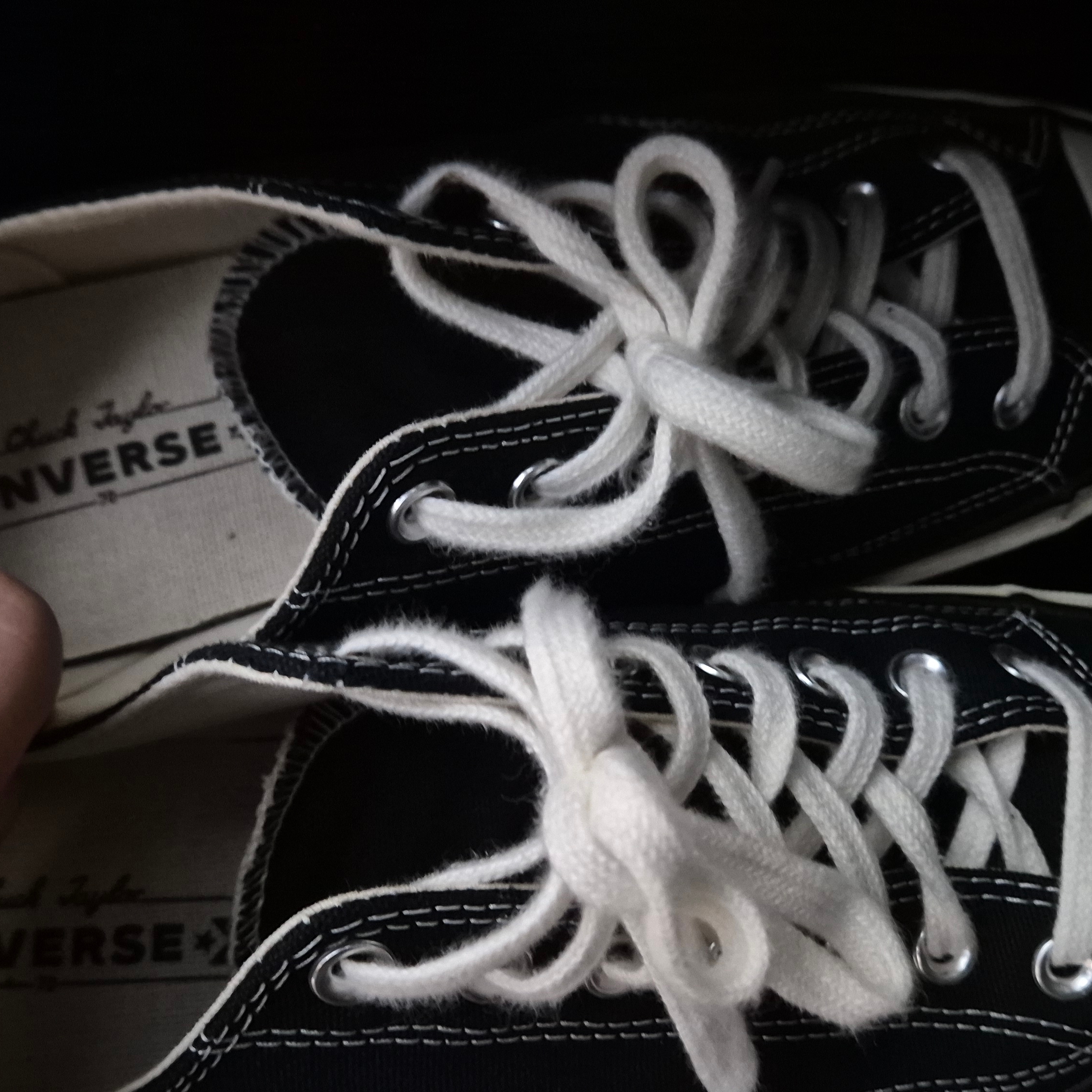Converse Chuck 70 Ox Black - Standard 착용 스타일