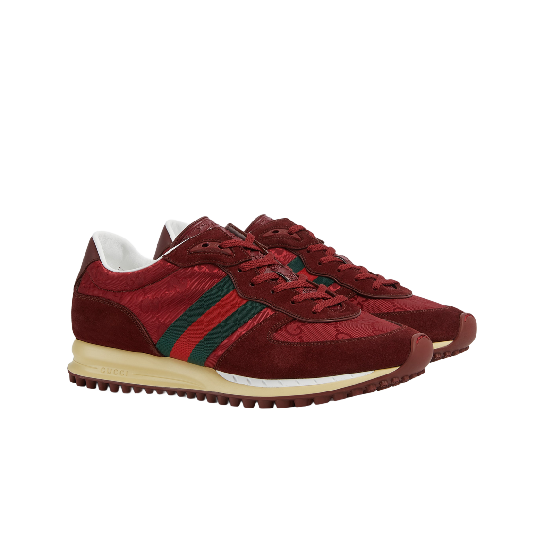 구찌 구찌 리모션 스니커즈 구찌 로쏘 앙코라 레드(Gucci Gucci Re-Motion Sneaker Gucci Rosso Ancora Red) - 2