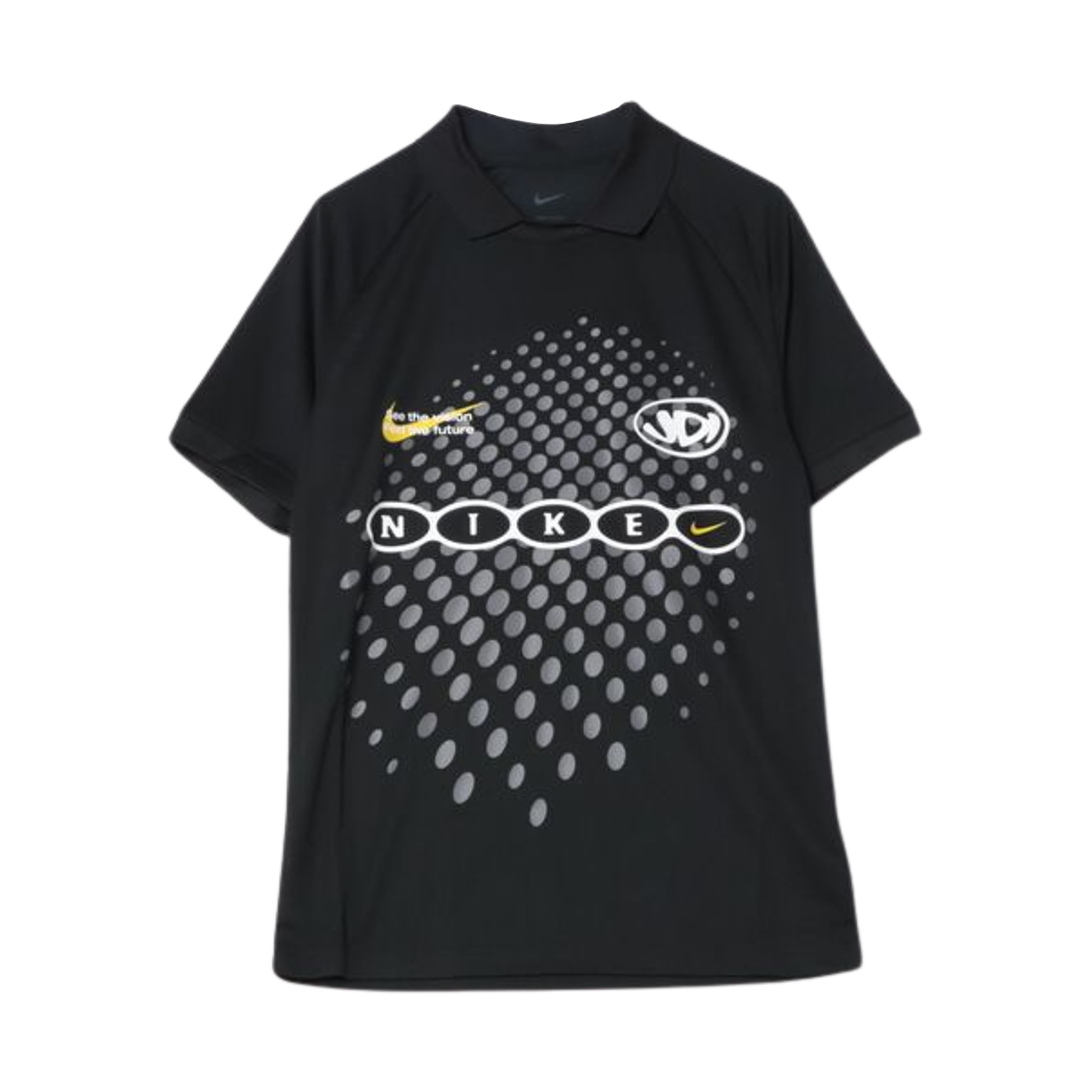 IH4973-010 Nike Dri-Fit Short Sleeve Jersey Black