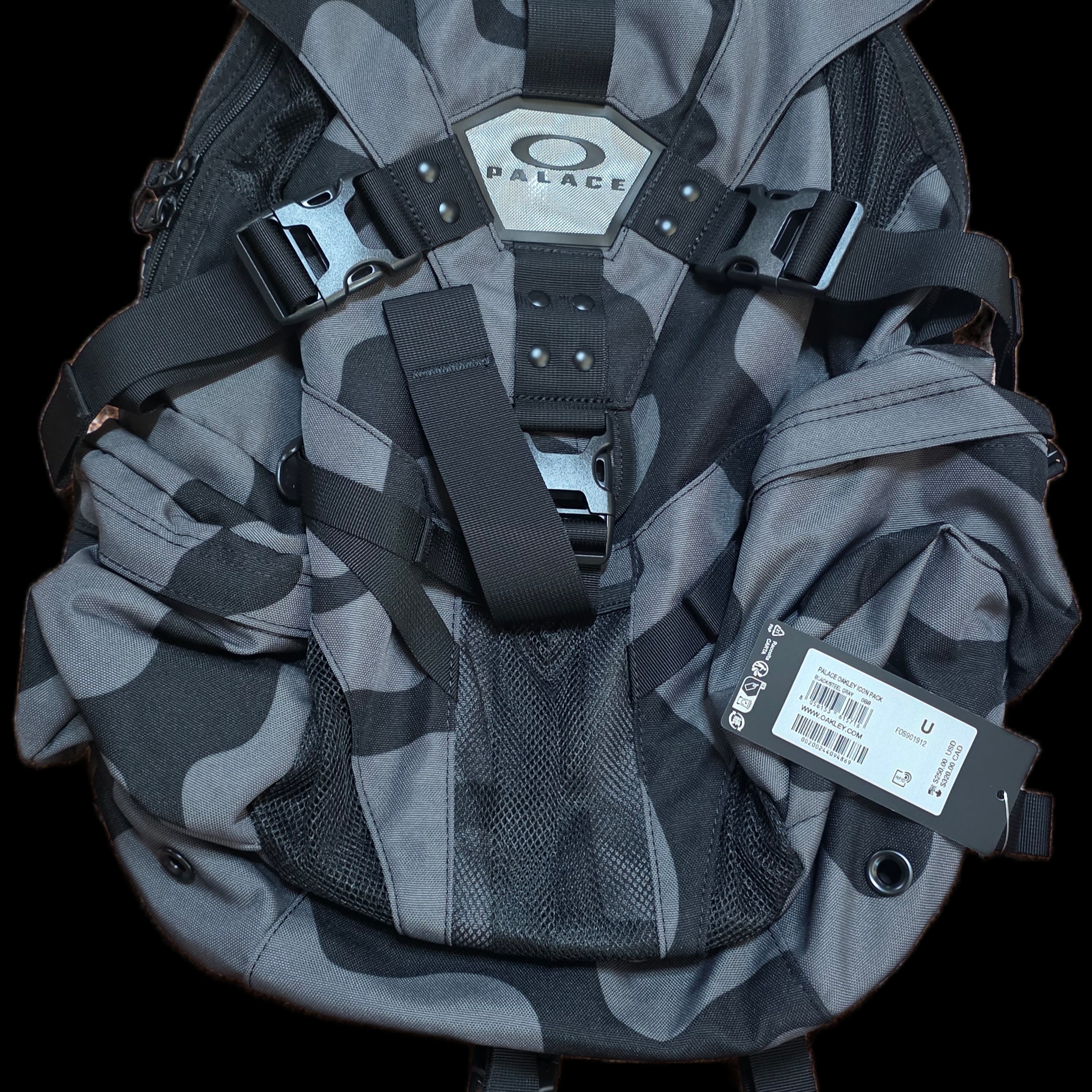Oakley x Palace Icon Pack Night Clouds - 24FW 착용 스타일 - 1