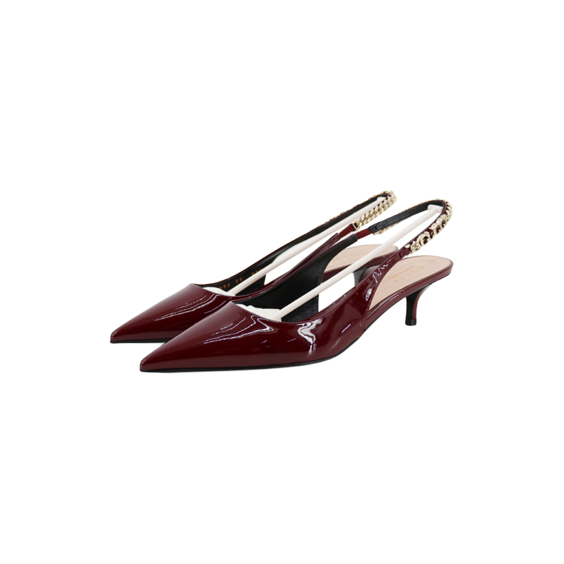 ITAJK86EONKW Gucci 782832 Signoria Slingback Pumps