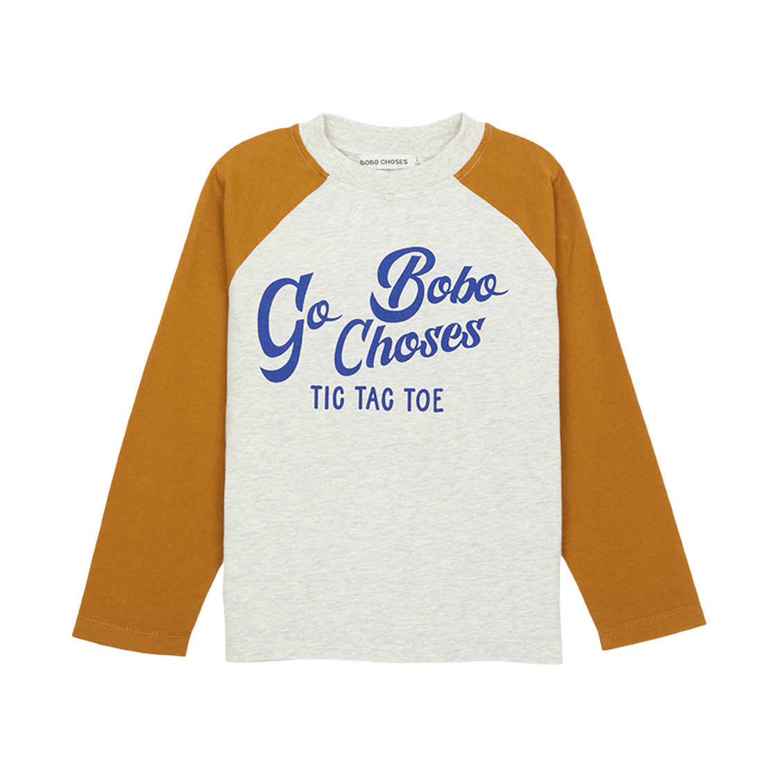 225AC019 (Kids) Bobo Choses Long Sleeve T-Shirt Brown