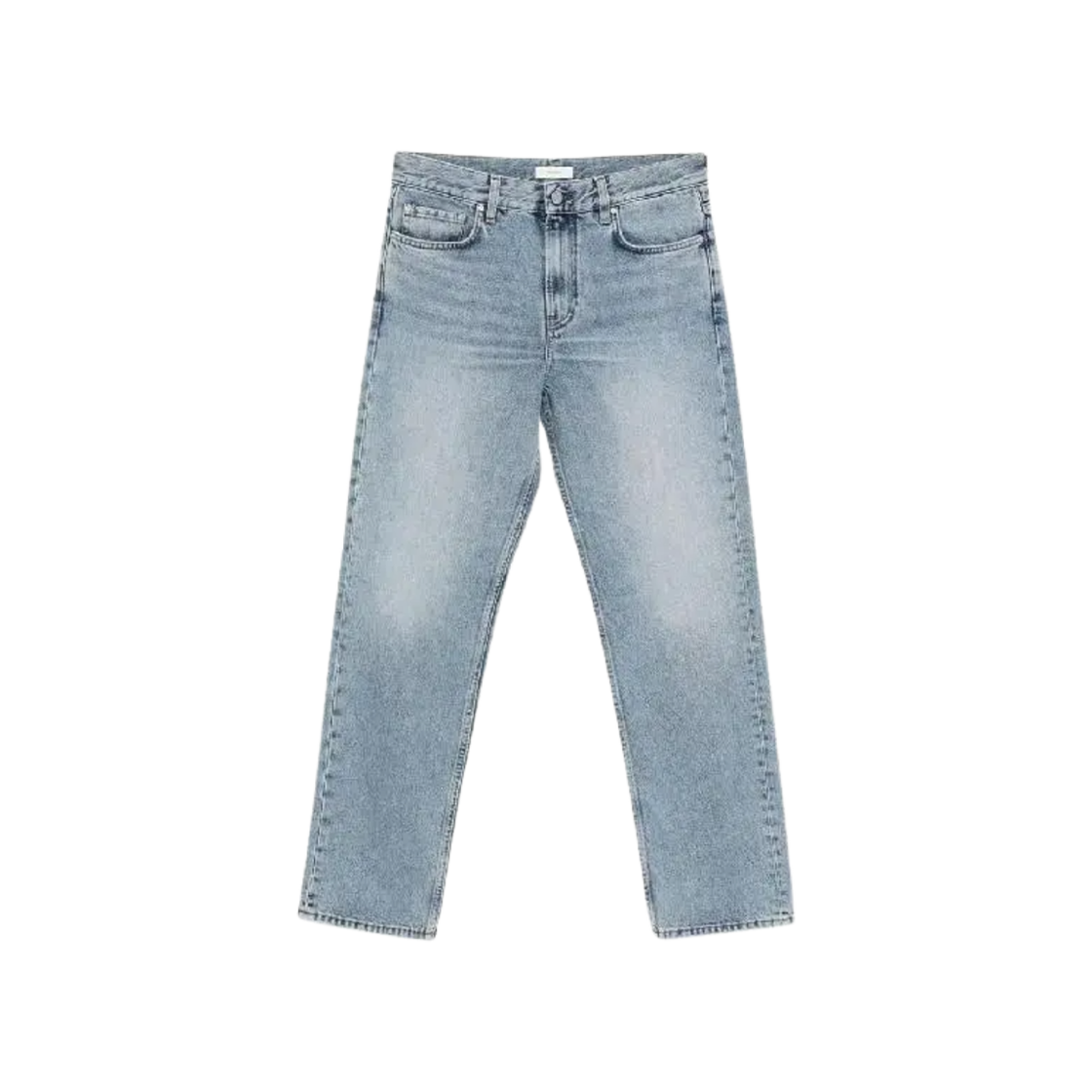 252-WRB0270-FB0423-305 (W) Toteme Organic Cotton Denim Light Blue