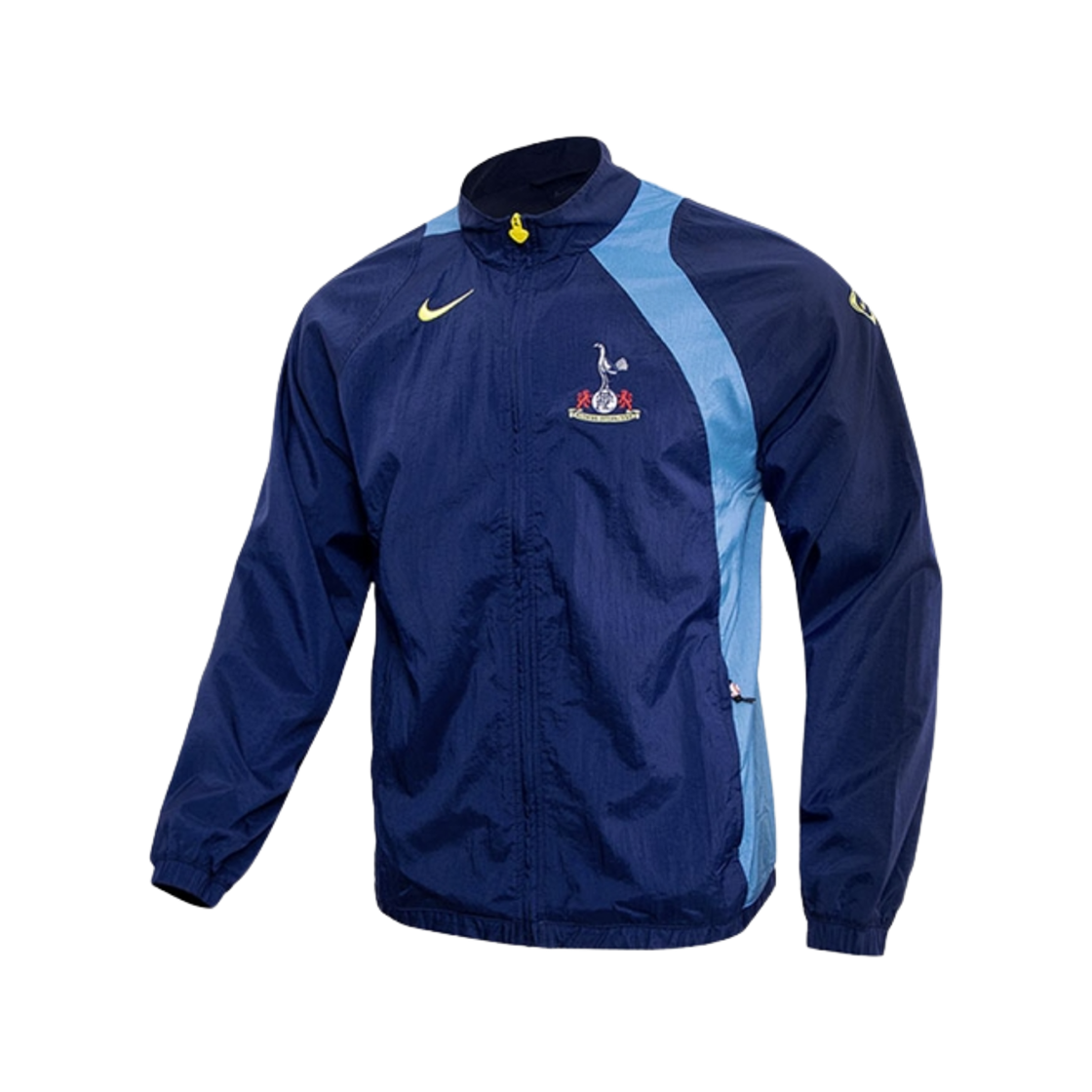 나이키 토트넘 홋스퍼 토탈 90 우븐 3rd GX 트랙 자켓 블루 보이드 퍼시픽 블루(Nike Tottenham Hotspur Total 90 Woven Third GX Track Jacket Blue Void Pacific Blue)