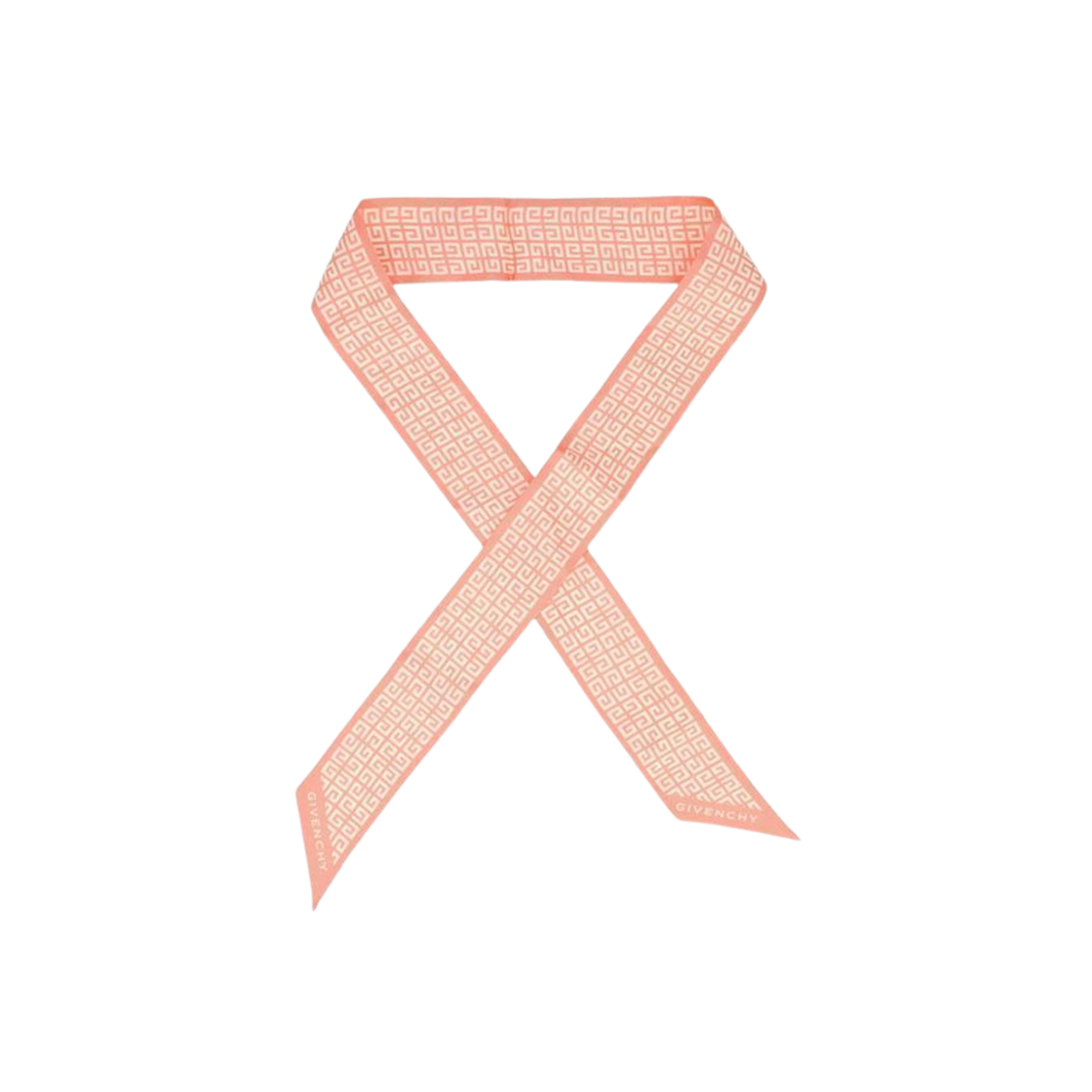BG00AXG002-601 (W) Givenchy 4G Monogram Silk Scarf Pink