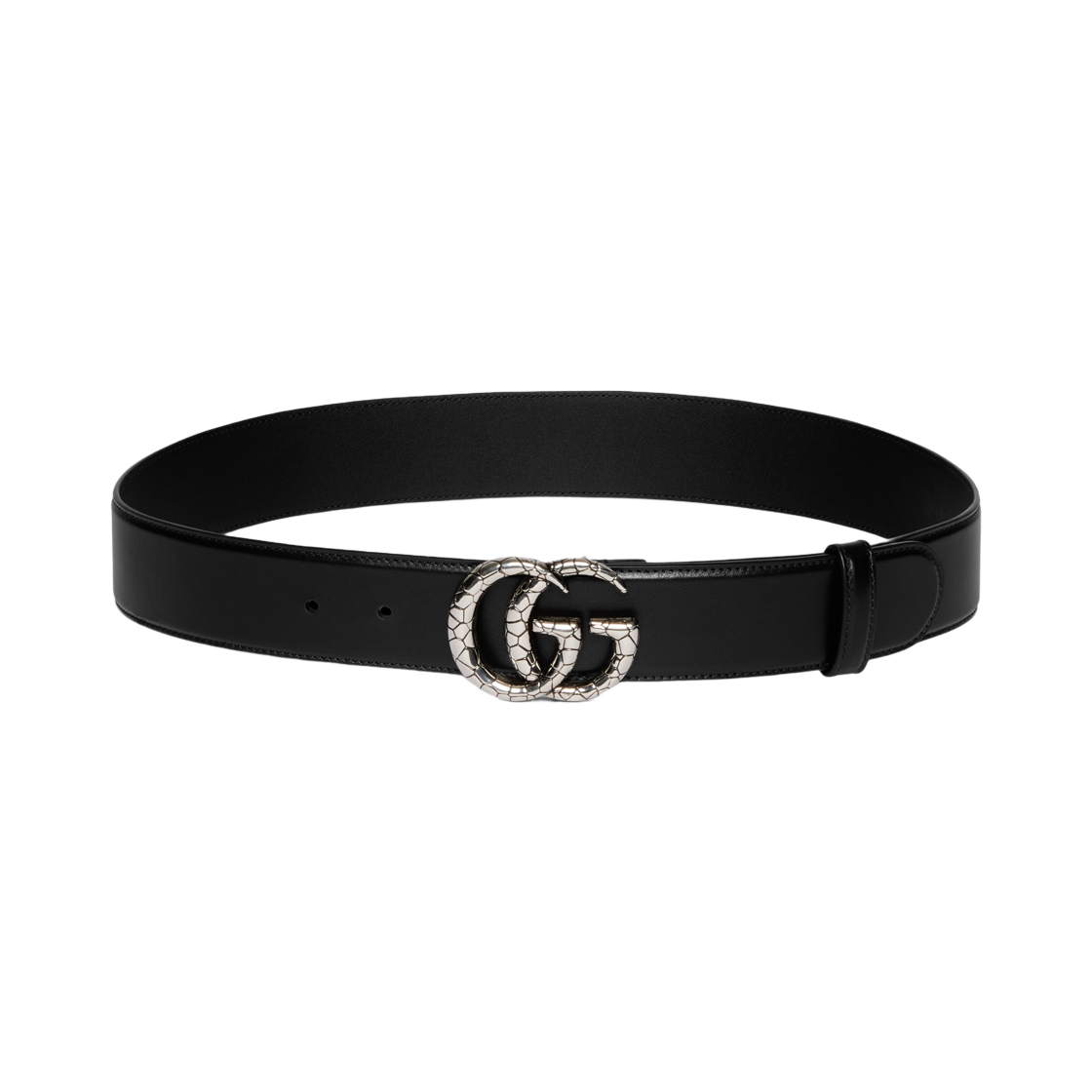 구찌 GG 마몽 와이드 벨트 블랙(Gucci GG Marmont Wide Belt Black) - 1