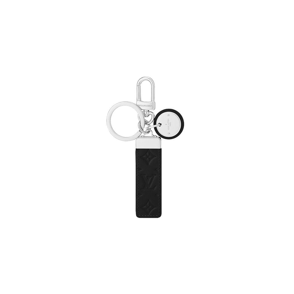 루이비통 네오 LV 클럽 키 홀더 & 백 참 블랙(Louis Vuitton Neo LV Club Key Holder and Bag Charm Black) - 2