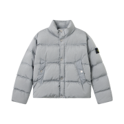 Stone Island 4100124 Nylon Metal In Econyl Down Jacket with Anti Drop and Snap Pockets Sky Blue - 25FW