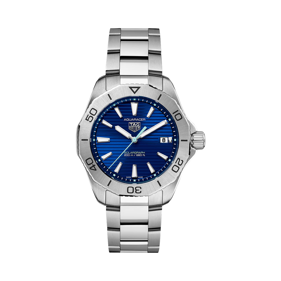 태그 호이어 아쿠아레이서 프로페셔널 200 솔라그래프 쿼츠  40mm 스틸 블루(TAG Heuer Aquaracer Professional 200 Solargraph Quartz 40mm Steel Blue)