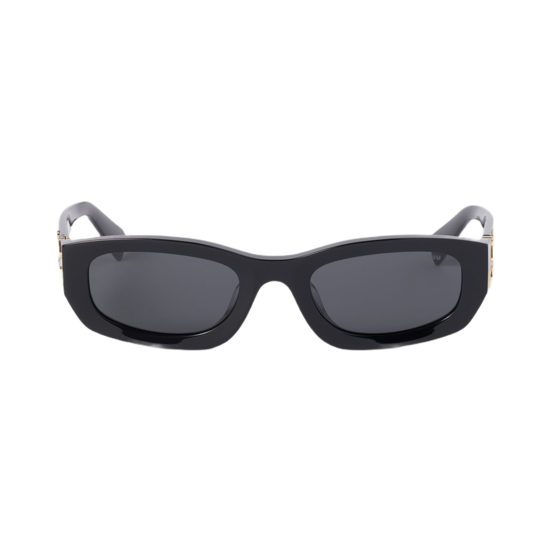 SMUB04-E16K-FE08Z (W) Miu Miu Glimpse Sunglasses Slate Gray Lenses