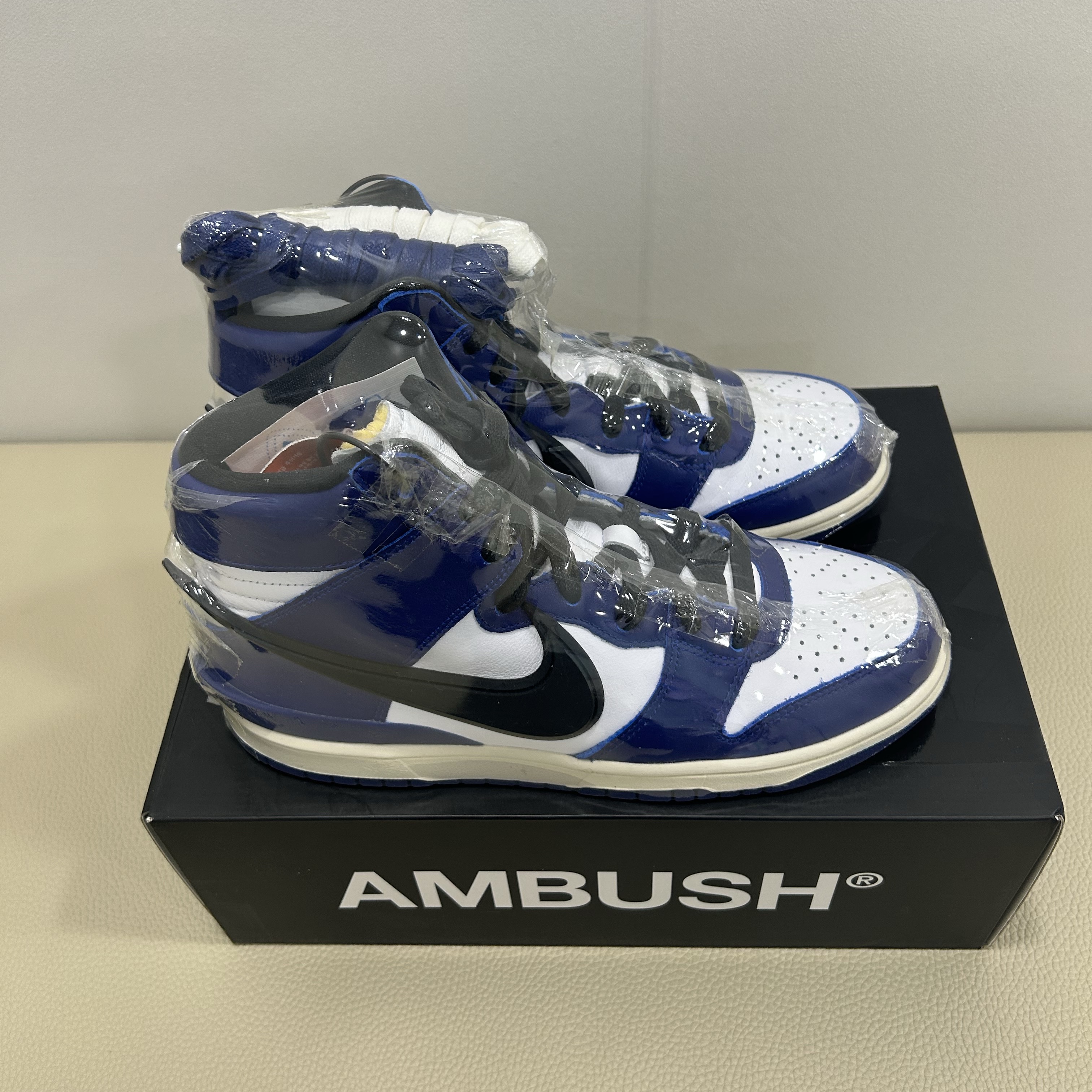 Nike x Ambush Dunk High Deep Royal Blue 착용 스타일