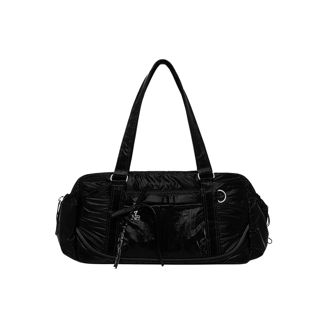 뉴발란스 글로시 더플백 v2 블랙(New Balance Glossy Duffle Bag v2 Black)