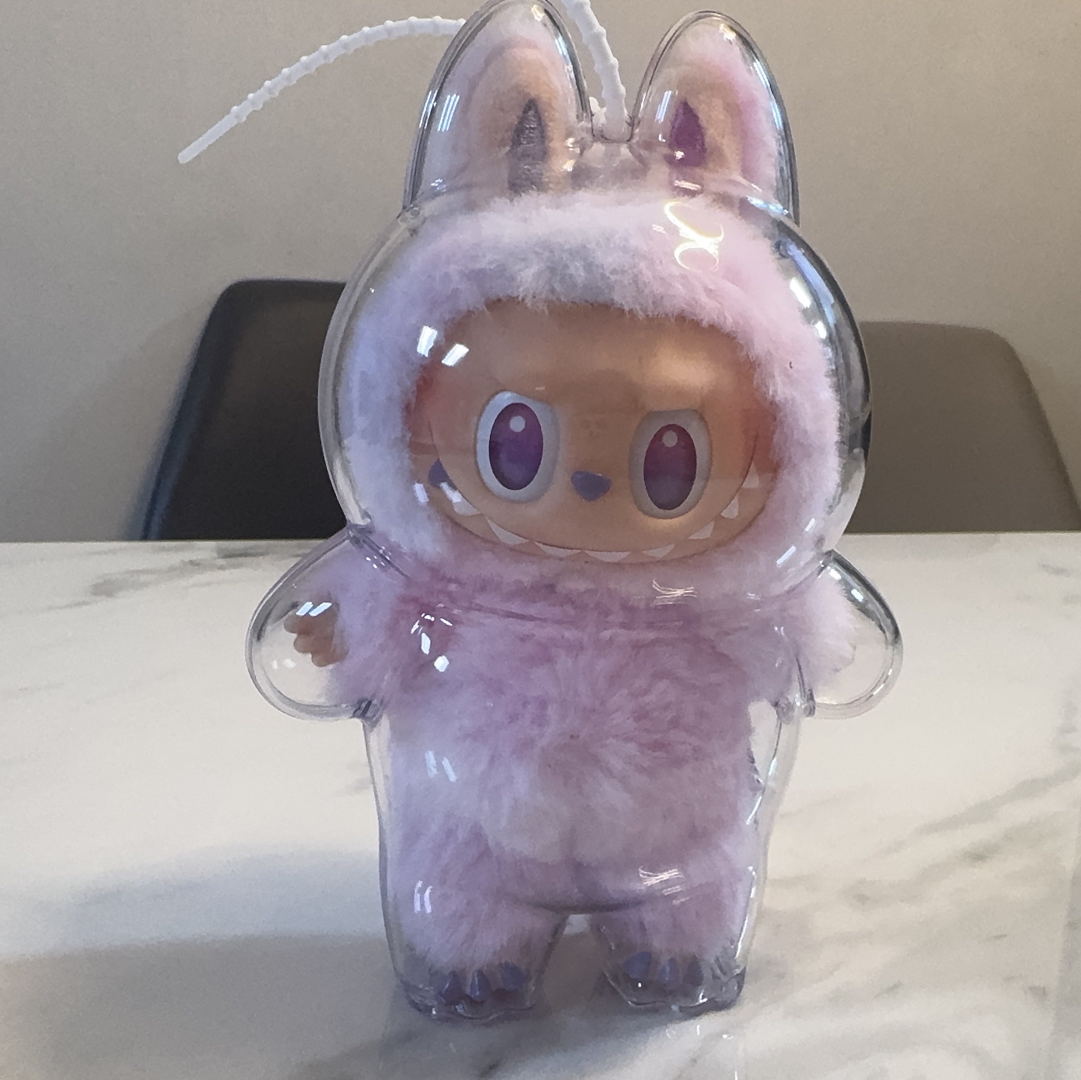 Pop Mart Labubu The Monsters Highlight Series Luck Keyring (Opened Case) 착용 스타일