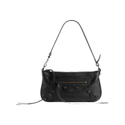 Balenciaga Le City Pouch On Strap In Black