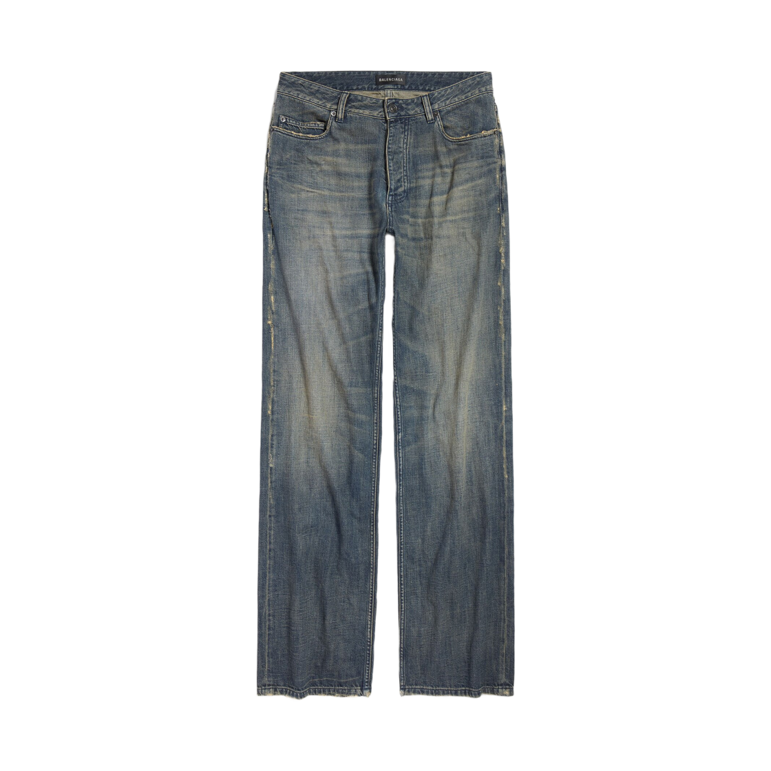 851351TTW763394 Balenciaga Relaxed Fit Pants In Blue