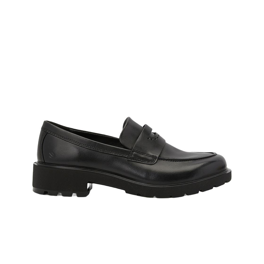 (W) 에코 메트로폴 비엔나 로퍼 블랙((W) Ecco Metropole Vienna Loafers Black) - 1