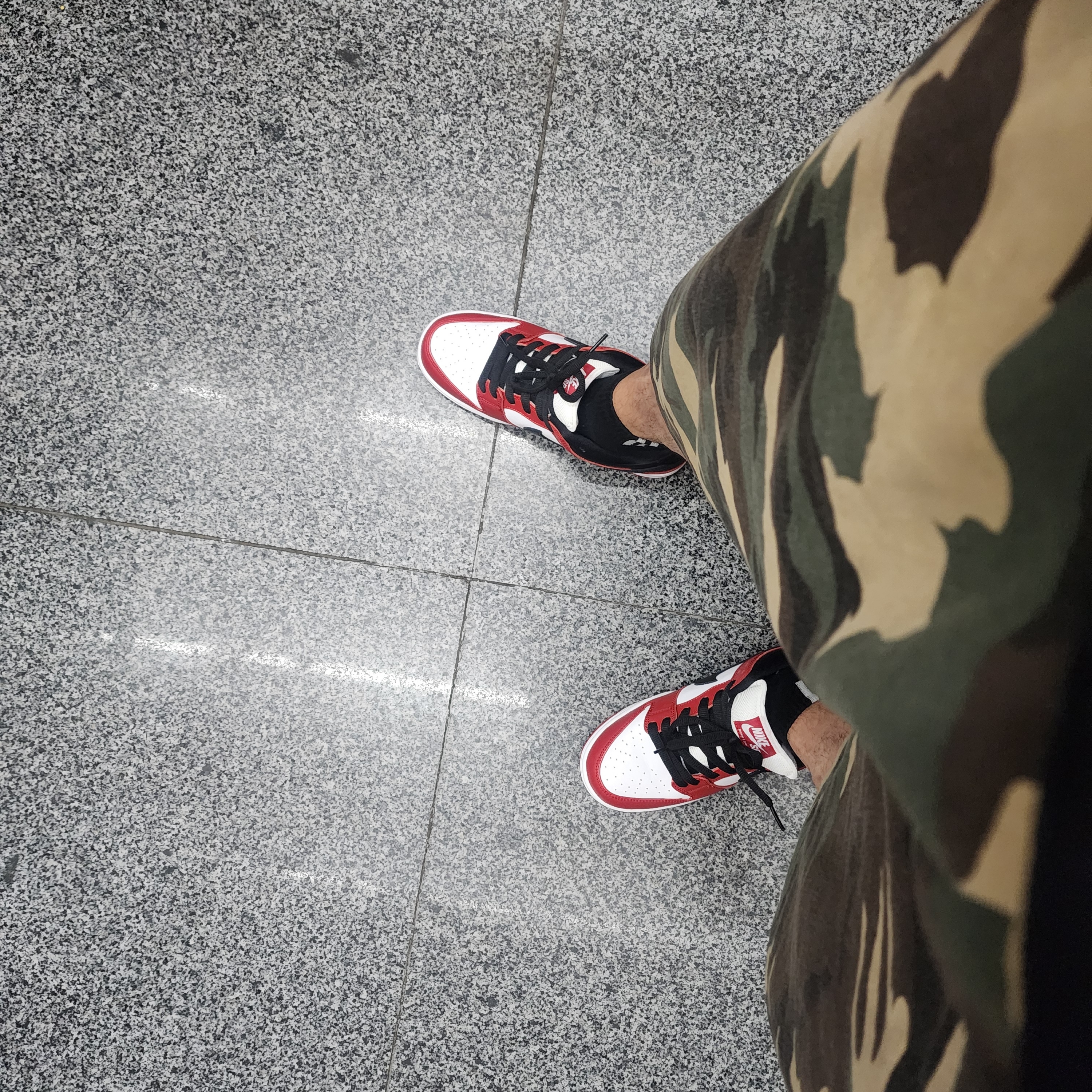 Nike SB Dunk Low Pro Chicago 착용 스타일