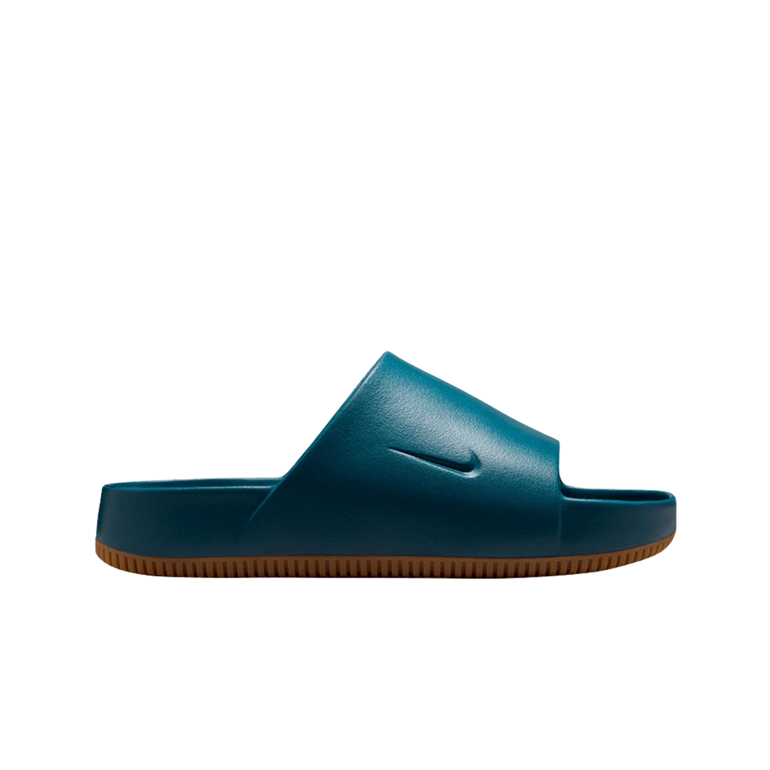 나이키 캄 슬라이드 블루 포스 검 미디움 브라운(Nike Calm Slide Blue Force Gum Medium Brown)