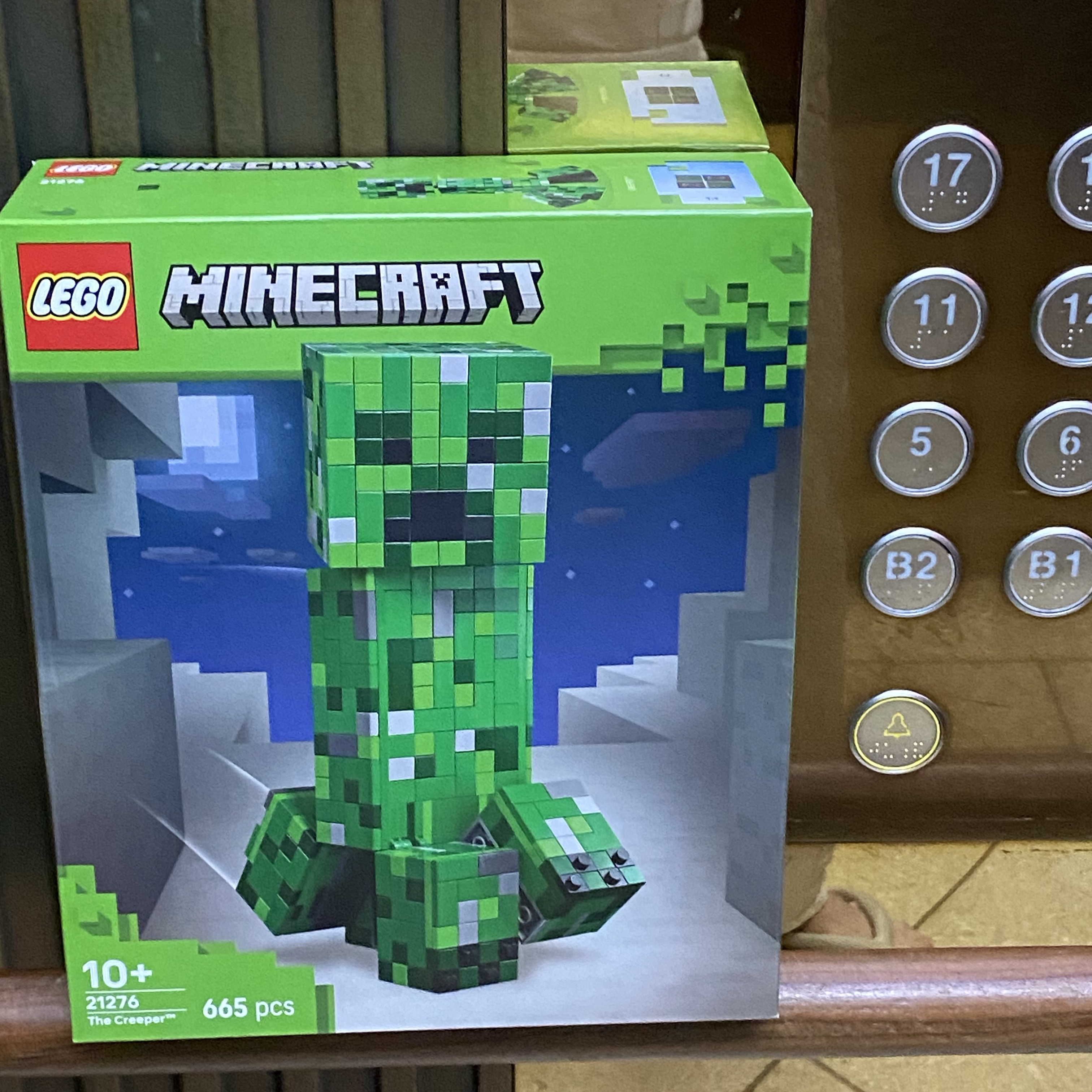 Lego Minecraft The Creeper 착용 스타일