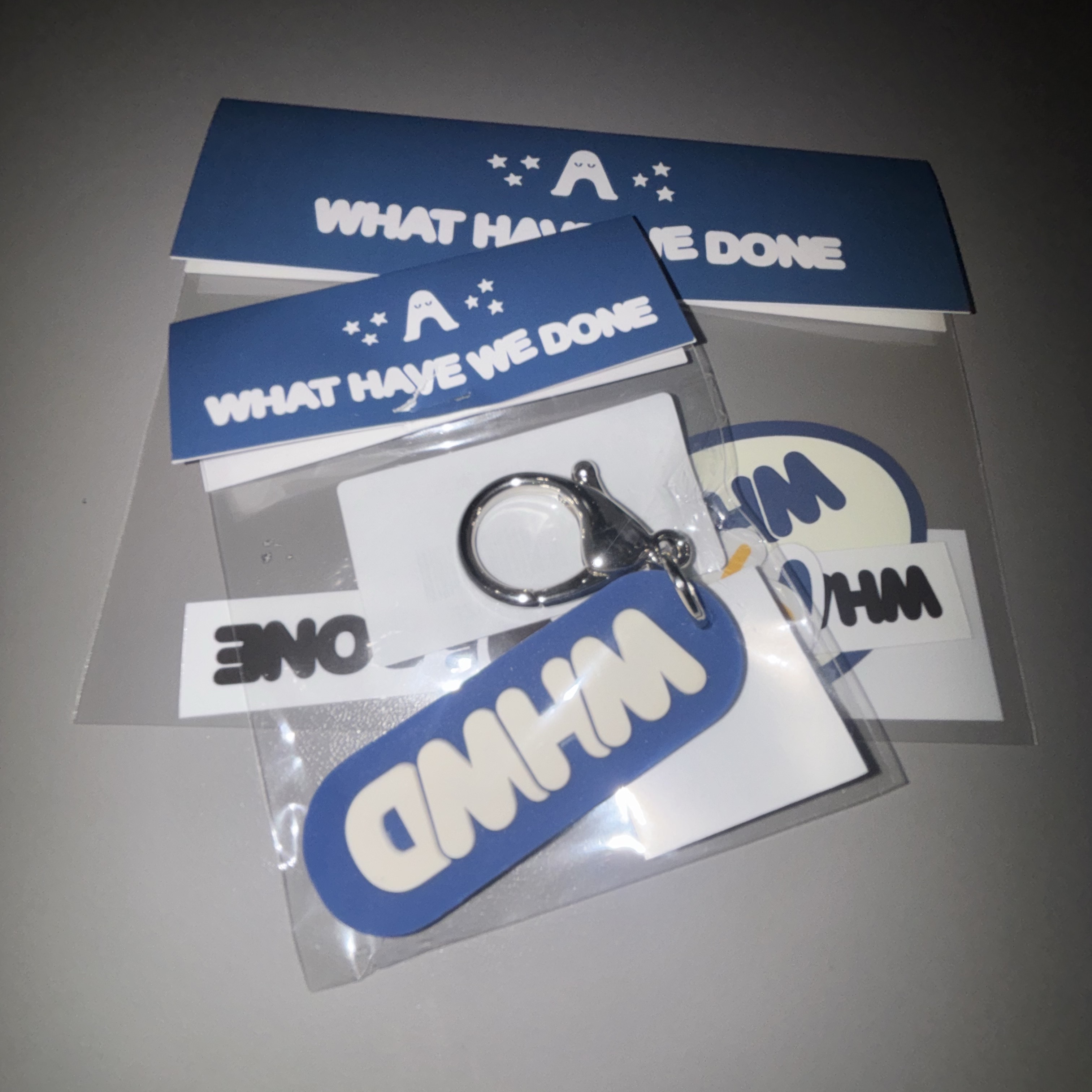 WHWD Silicone Keyring 착용 스타일