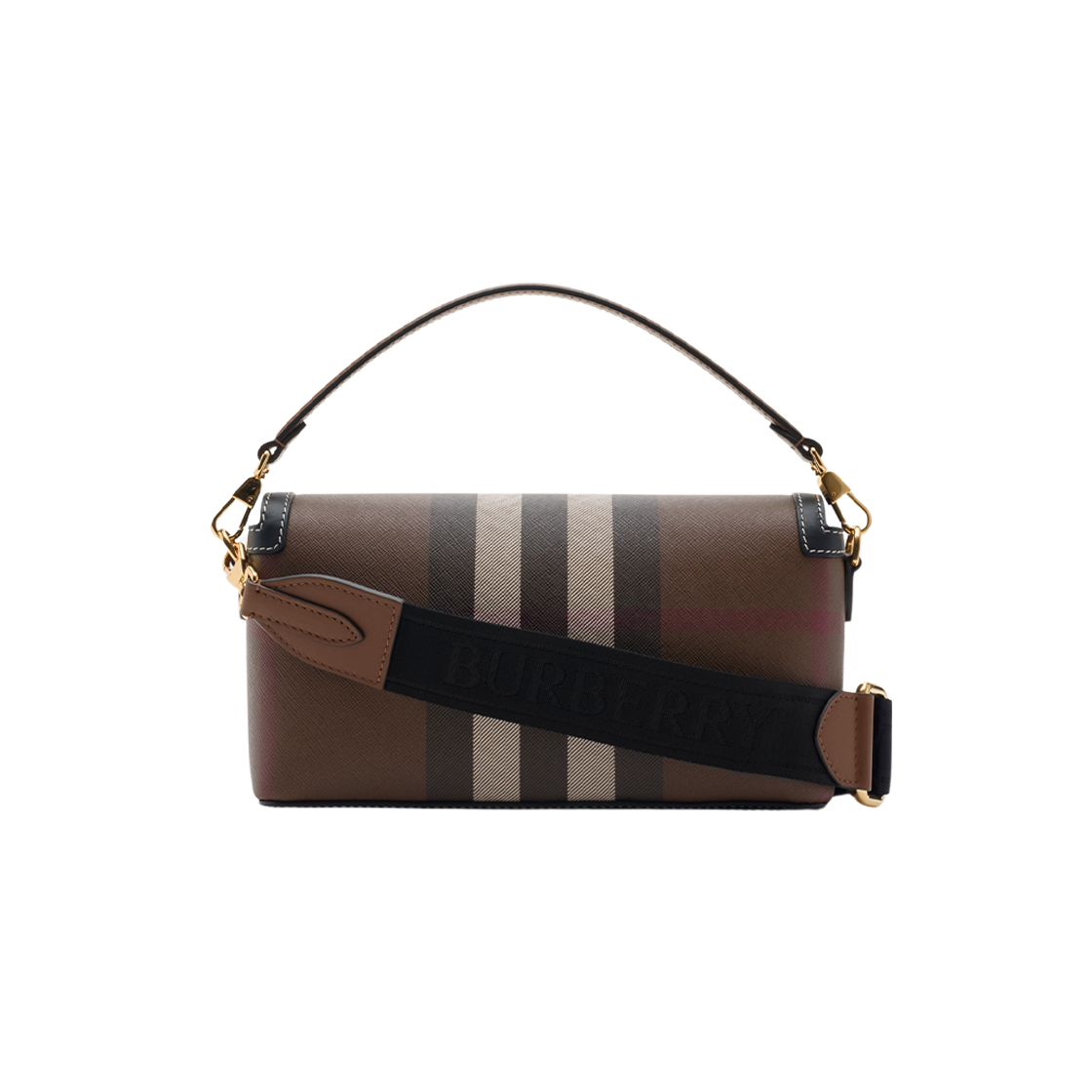 버버리 탑 핸들 노트백 다크 버치 브라운(Burberry Top Handle Note Bag Dark Birch Brown) - 2