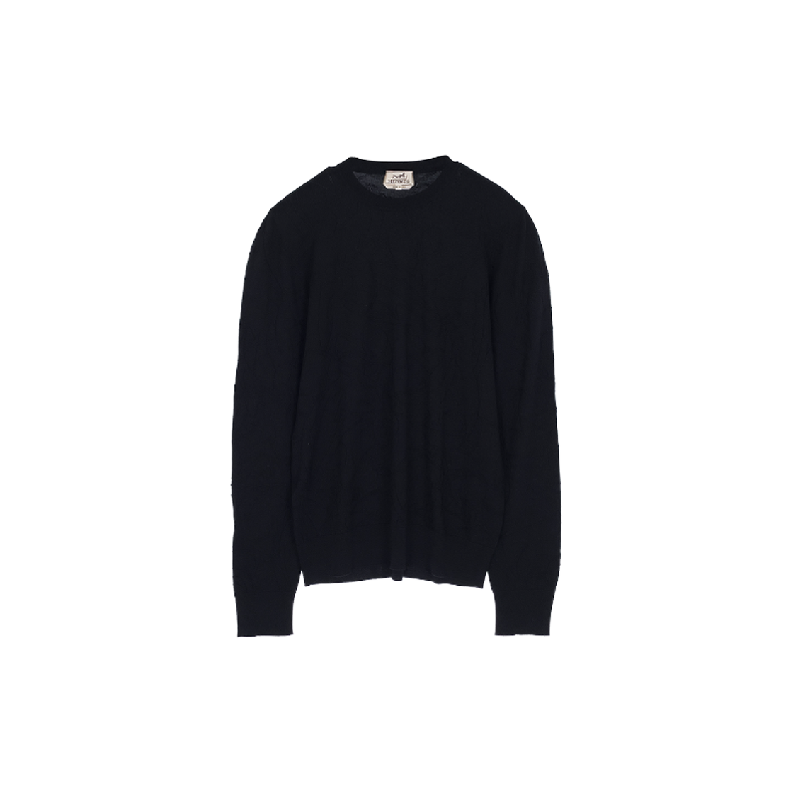 IT9HDBNRSVLH Hermes Wool Knit M Black