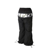 [KREAM 단독] ROARINGRAD Zipper Sagging Pants Nylon Ver. Black